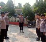 Serah Terima Piket Anggota Polsek Sajira Polres Lebak