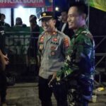 Kapolsek Rangkasbitung Polres Lebak Temui Panitia Kumala Festival Di Alun Alun Rangkasbitung